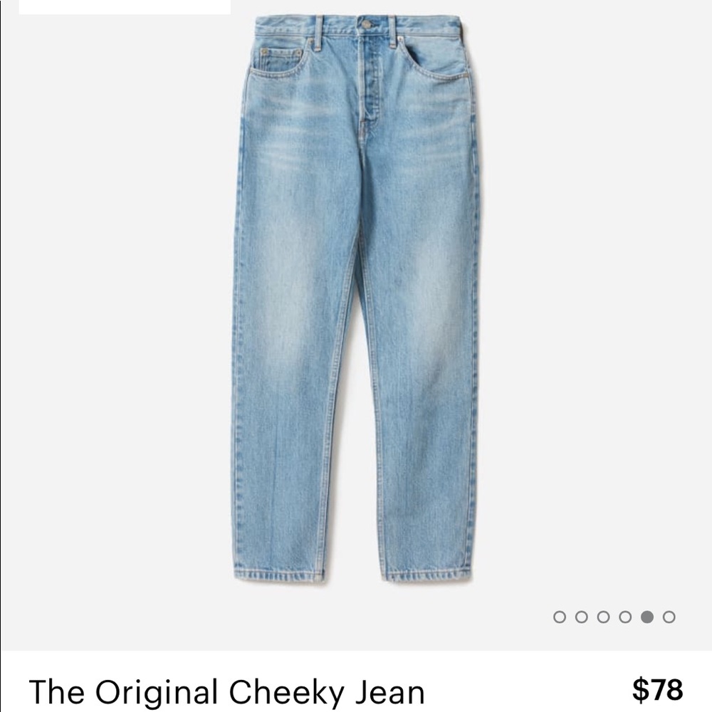 Everlane Original Cheeky Jean in Sky Blue